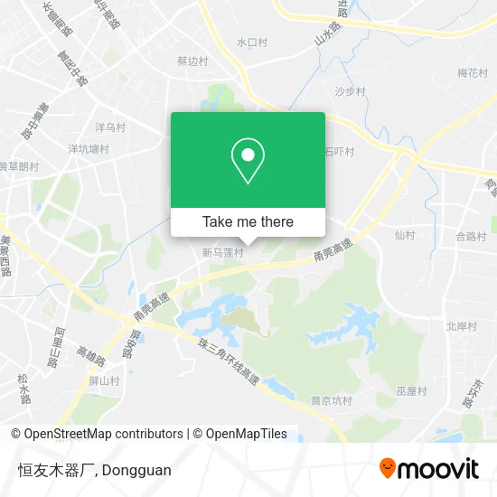 恒友木器厂 map