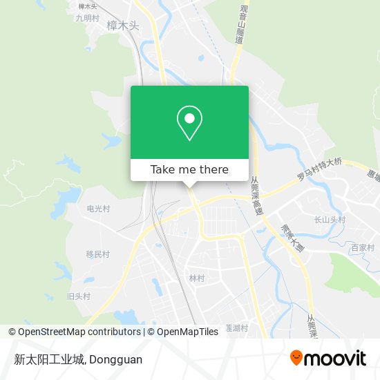 新太阳工业城 map