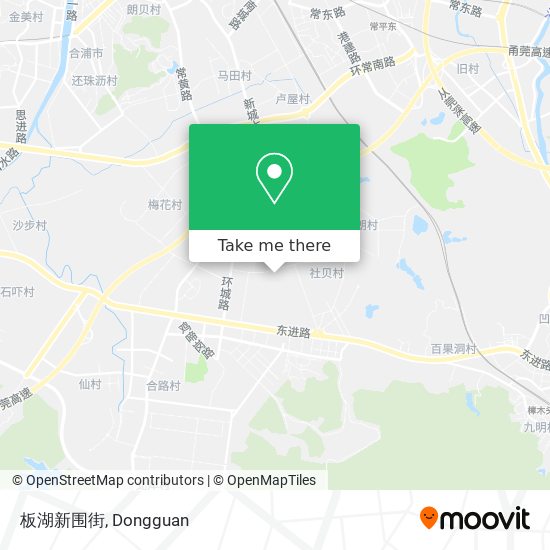 板湖新围街 map