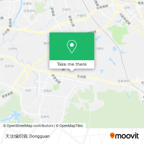 天汝编织袋 map