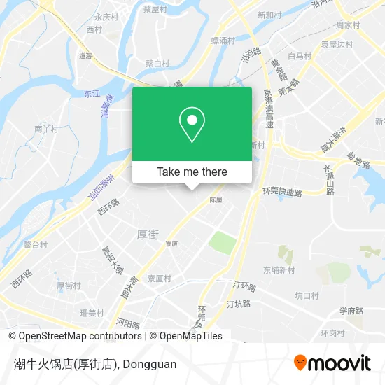 潮牛火锅店(厚街店) map