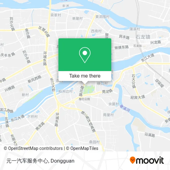 元一汽车服务中心 map