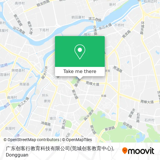 广东创客行教育科技有限公司(莞城创客教育中心) map