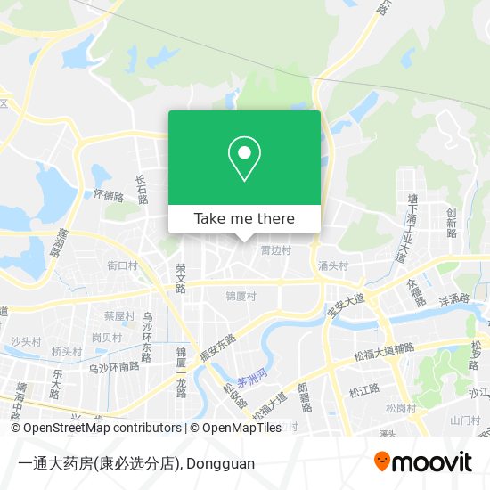 一通大药房(康必选分店) map