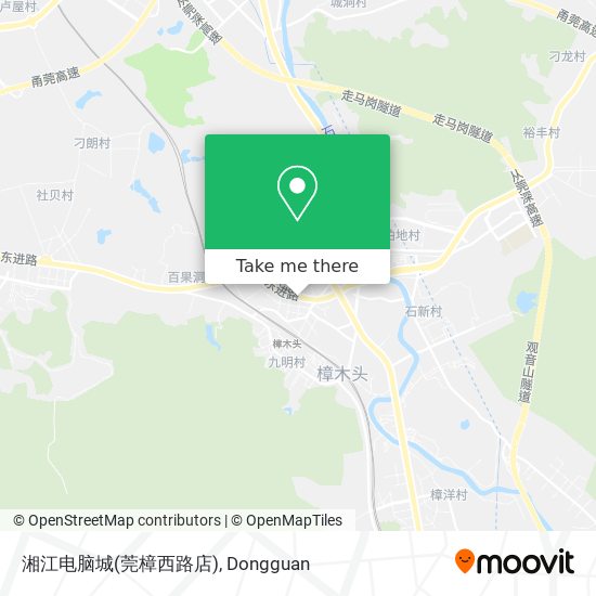 湘江电脑城(莞樟西路店) map