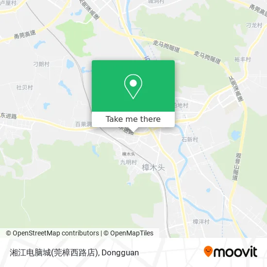 湘江电脑城(莞樟西路店) map