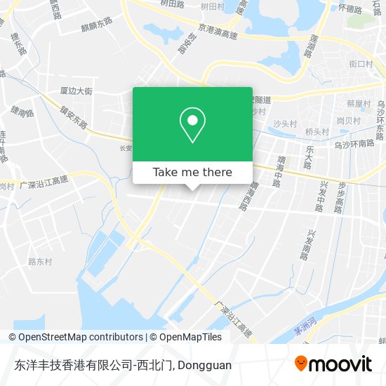 东洋丰技香港有限公司-西北门 map