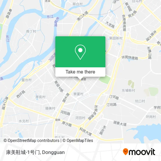 康美鞋城-1号门 map