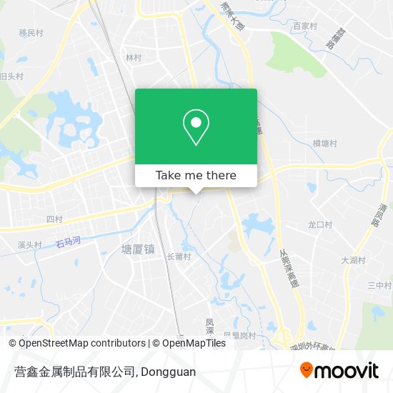 营鑫金属制品有限公司 map