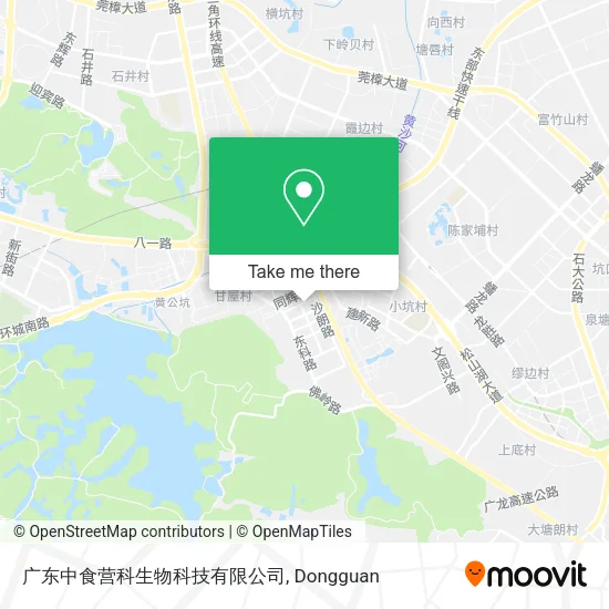 广东中食营科生物科技有限公司 map