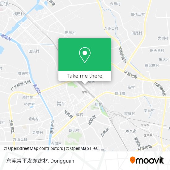 东莞常平发东建材 map