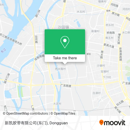 新凯胶带有限公司(东门) map