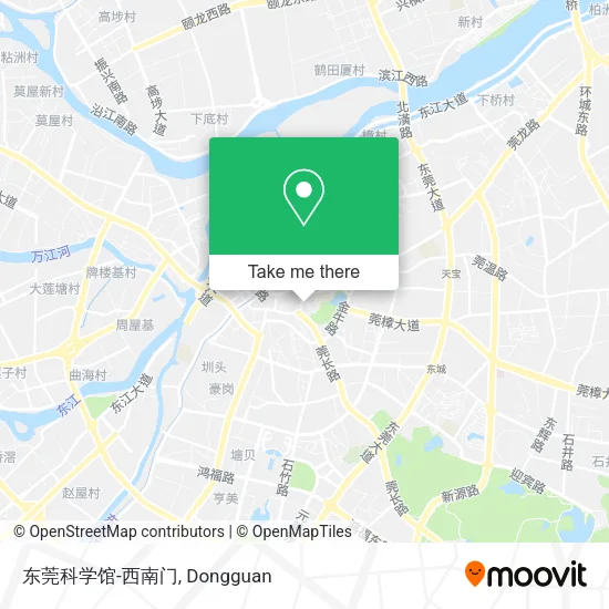 东莞科学馆-西南门 map