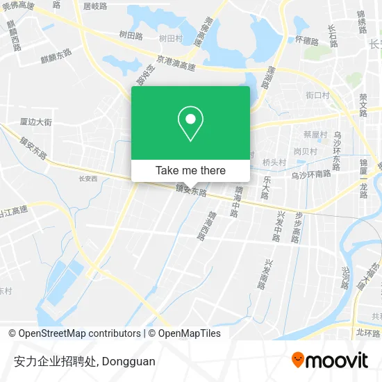 安力企业招聘处 map