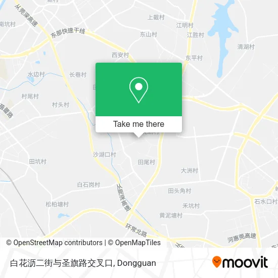 白花沥二街与圣旗路交叉口 map