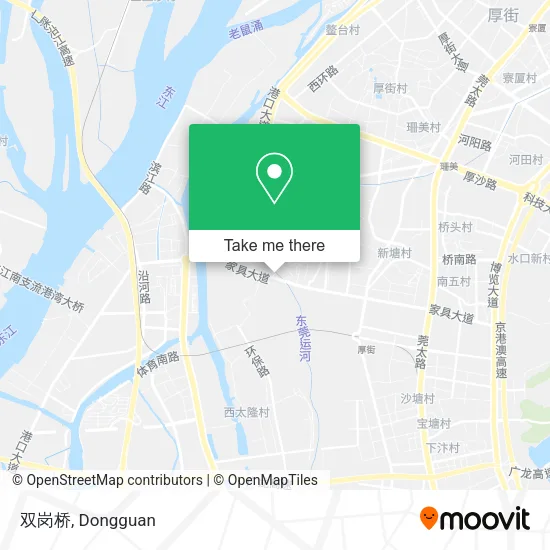 双岗桥 map