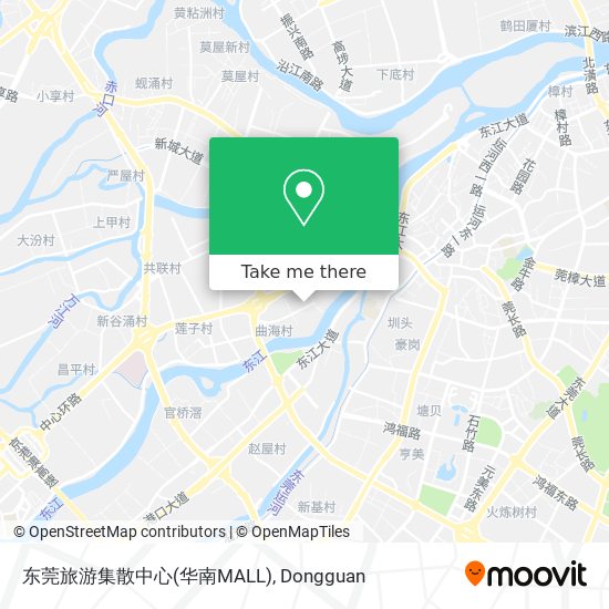 东莞旅游集散中心(华南MALL) map