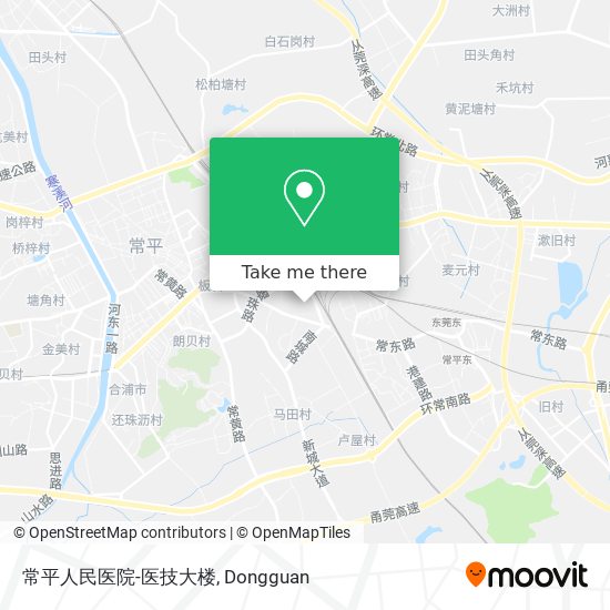 常平人民医院-医技大楼 map