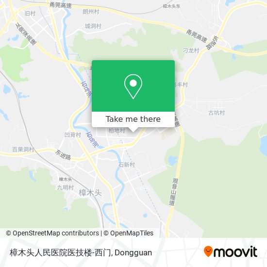 樟木头人民医院医技楼-西门 map