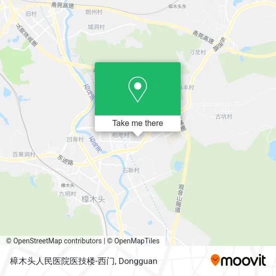 樟木头人民医院医技楼-西门 map