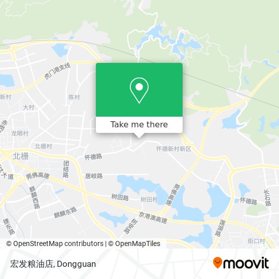 宏发粮油店 map