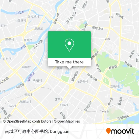 南城区行政中心图书馆 map