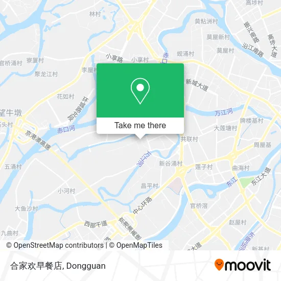 合家欢早餐店 map