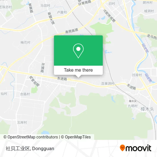 社贝工业区 map