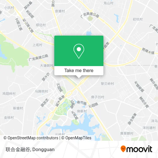 联合金融谷 map