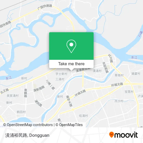 潢涌裕民路 map
