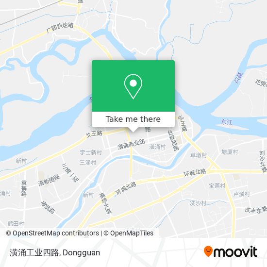 潢涌工业四路 map