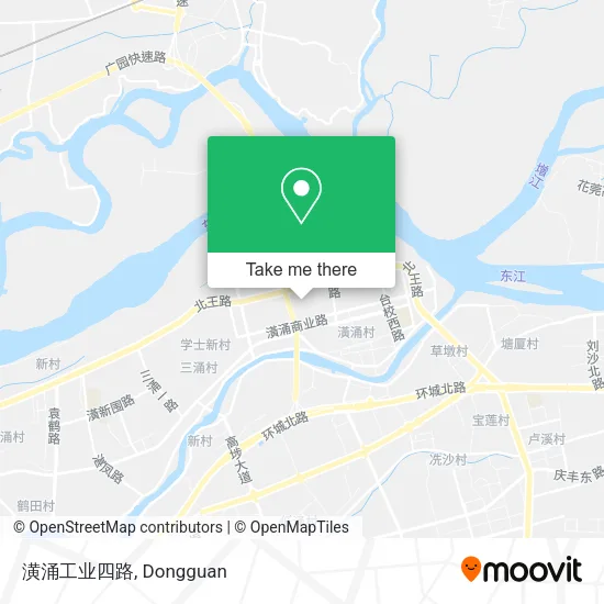 潢涌工业四路 map