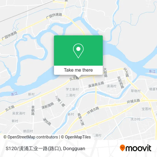 S120/潢涌工业一路(路口) map
