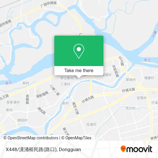 X448/潢涌裕民路(路口) map