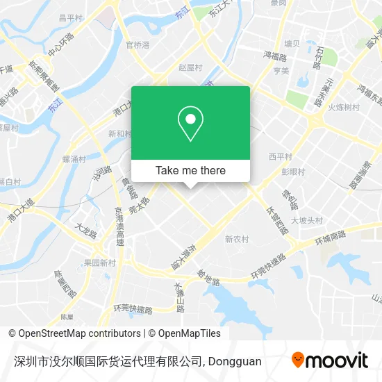 深圳市没尔顺国际货运代理有限公司 map