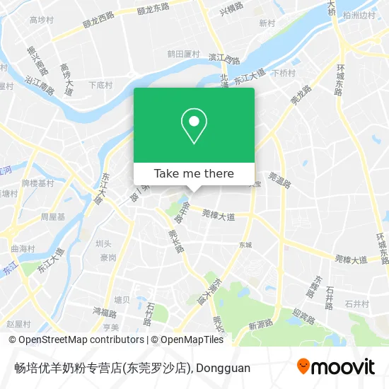畅培优羊奶粉专营店(东莞罗沙店) map