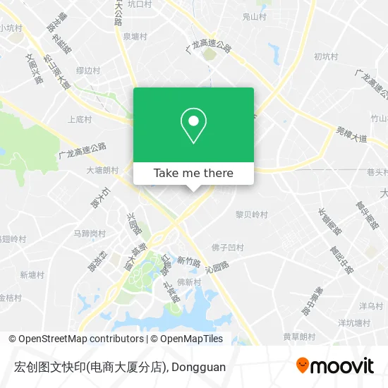 宏创图文快印(电商大厦分店) map