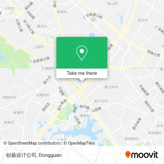 创扬设计公司 map