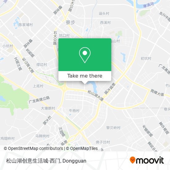 松山湖创意生活城-西门 map