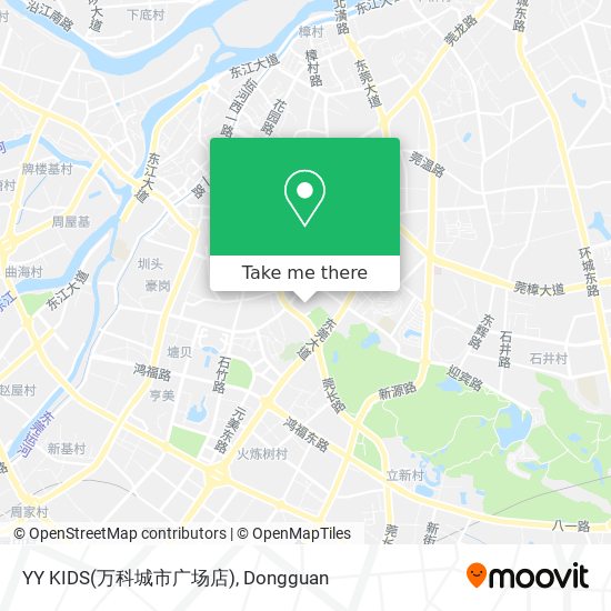 YY KIDS(万科城市广场店) map