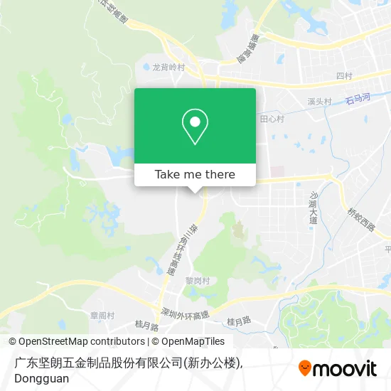 广东坚朗五金制品股份有限公司(新办公楼) map
