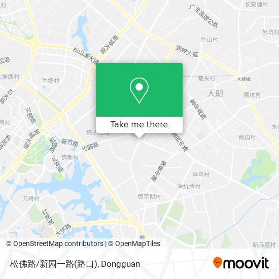 松佛路/新园一路(路口) map