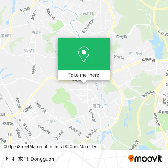时汇-东门 map