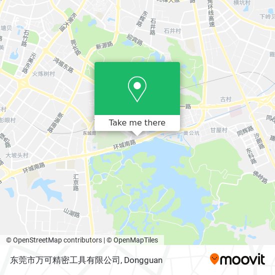 东莞市万可精密工具有限公司 map