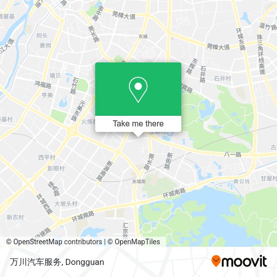 万川汽车服务 map