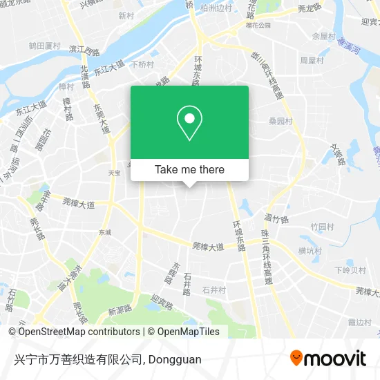 兴宁市万善织造有限公司 map
