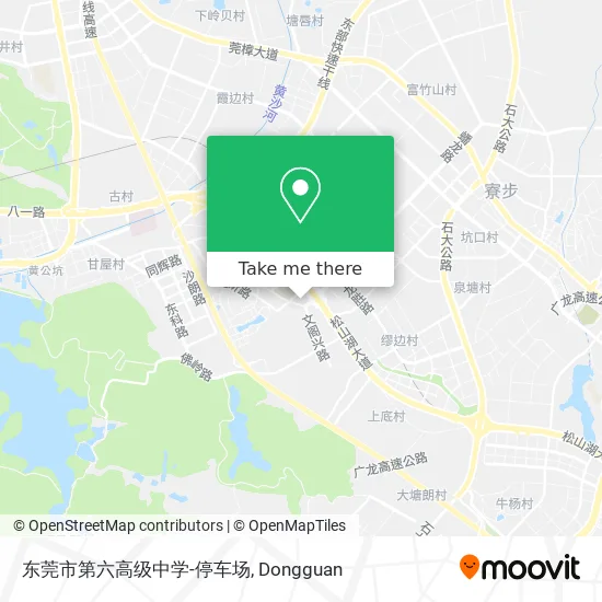 东莞市第六高级中学-停车场 map