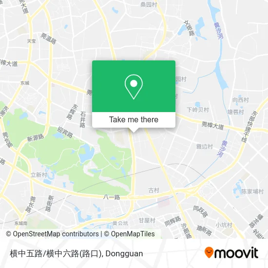 横中五路/横中六路(路口) map