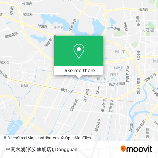 中闽六朝(长安旗舰店) map