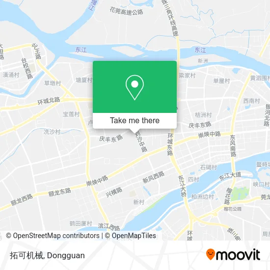 拓可机械 map